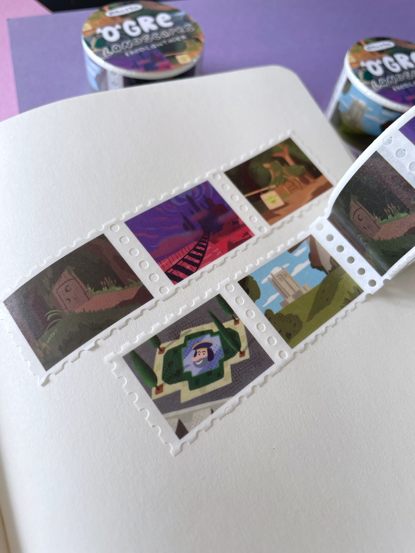 Ogre Landscapes - Washi Tape