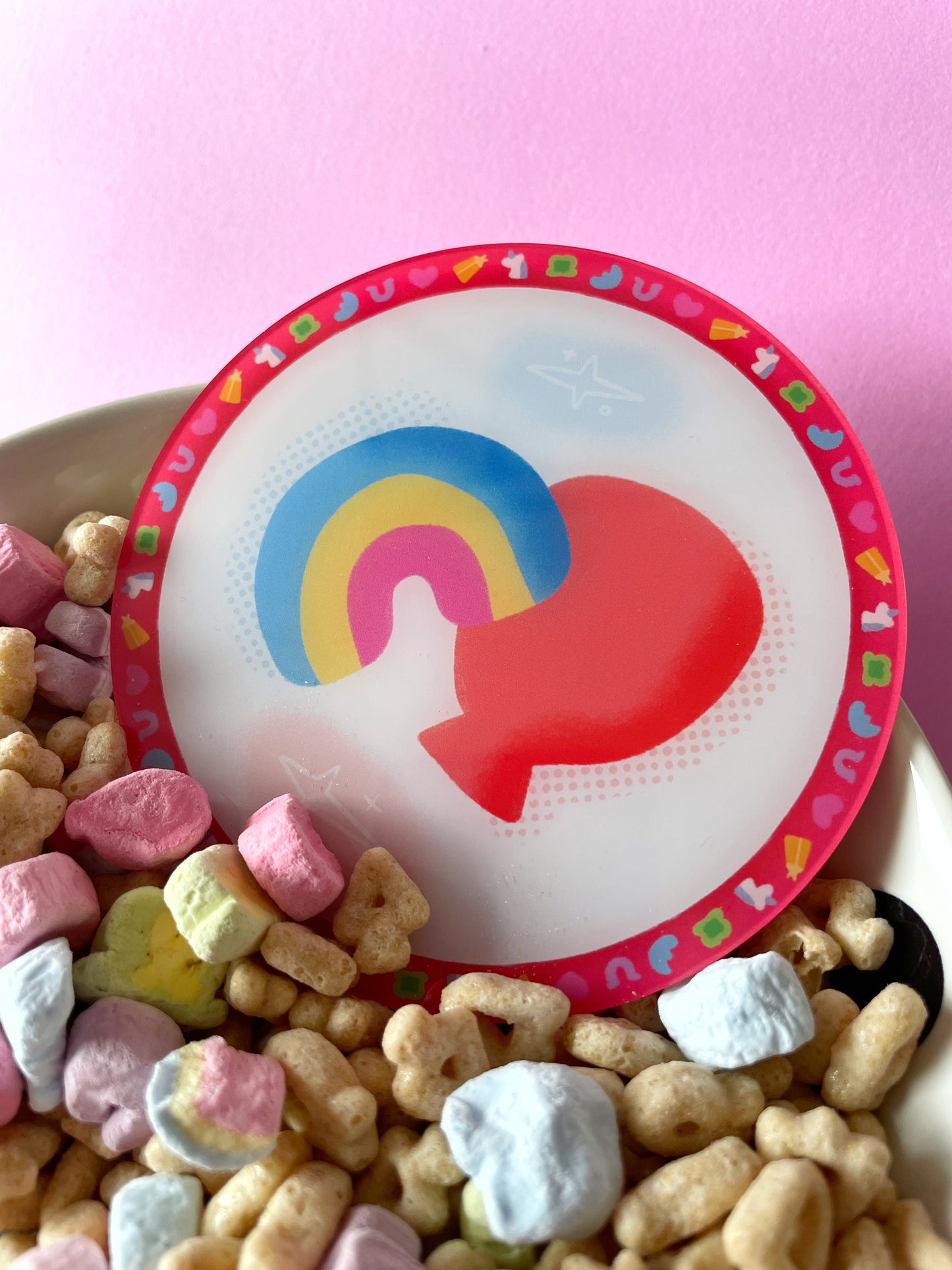 Rainbow & Balloon - Lucky Coaster