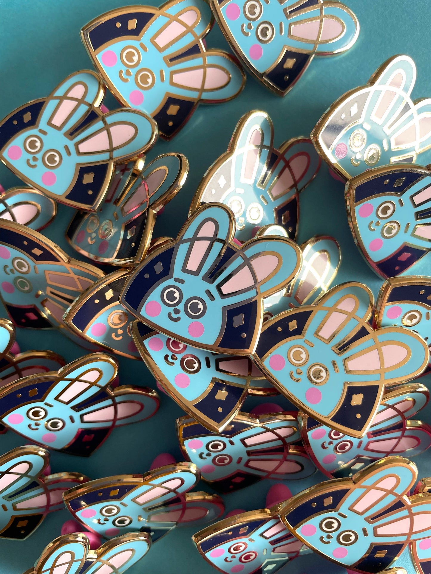 Space Astronaut Bunny - Enamel Pin