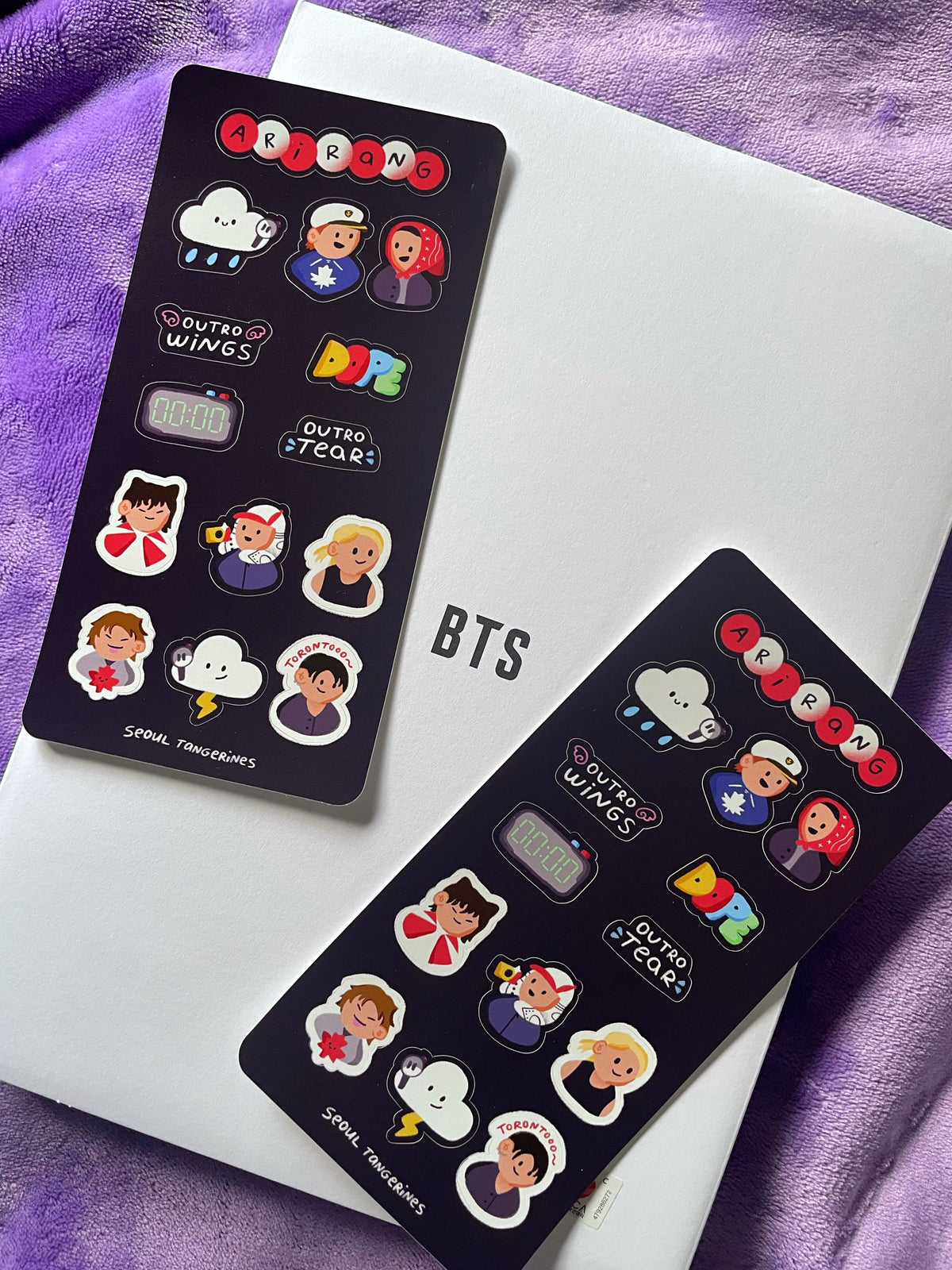 BTS Arirang Toronto Memories - Sticker Sheet