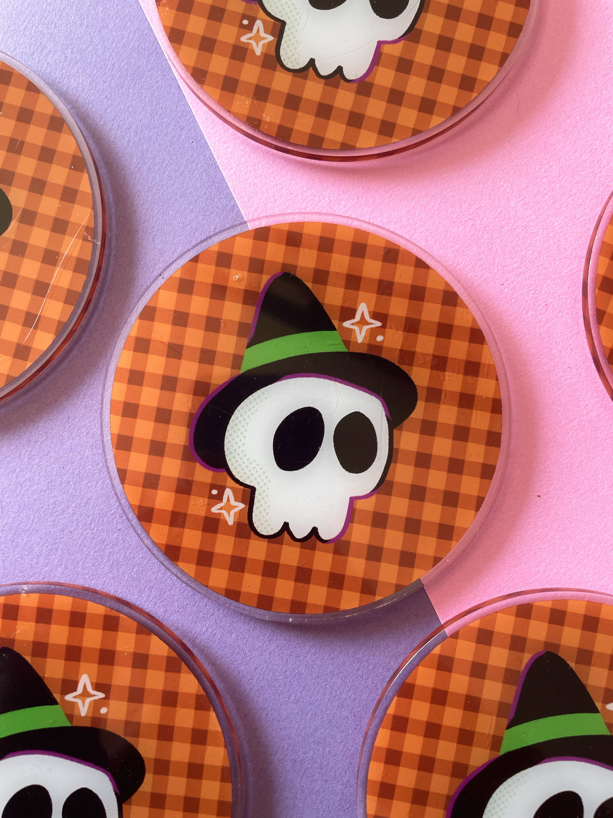 Witchy Skull - Coaster