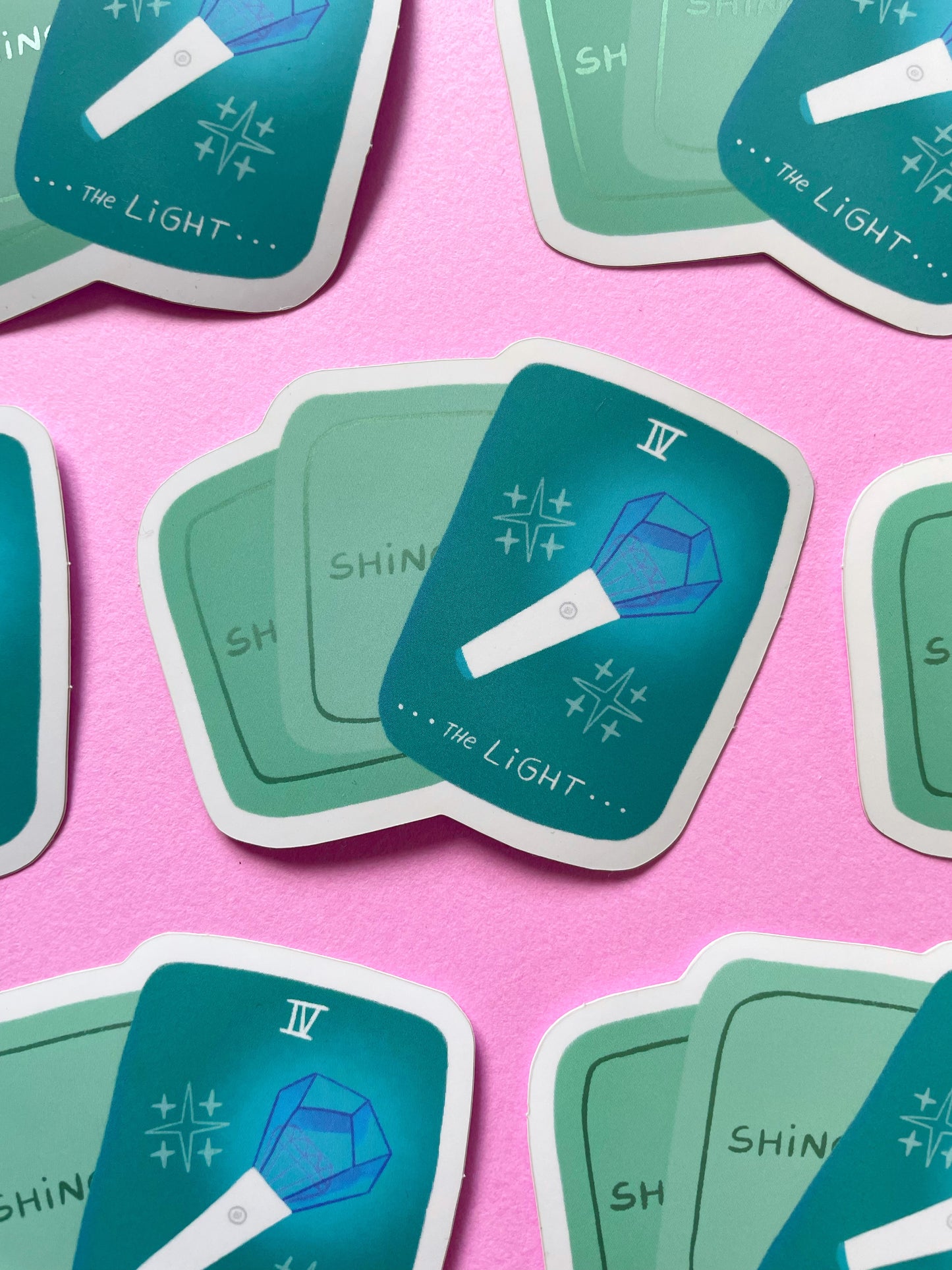 Shinee Fandom Lightstick - Sticker