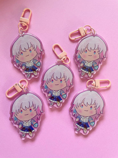 March the 7th - Honkai Star Rail - Keychain