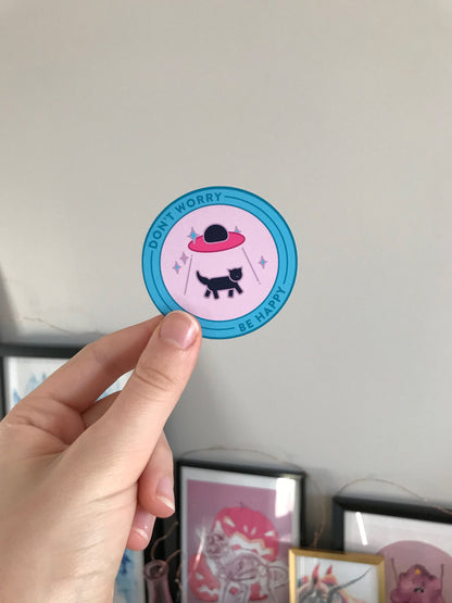 Don't Worry Be Happy - Matte Sticker