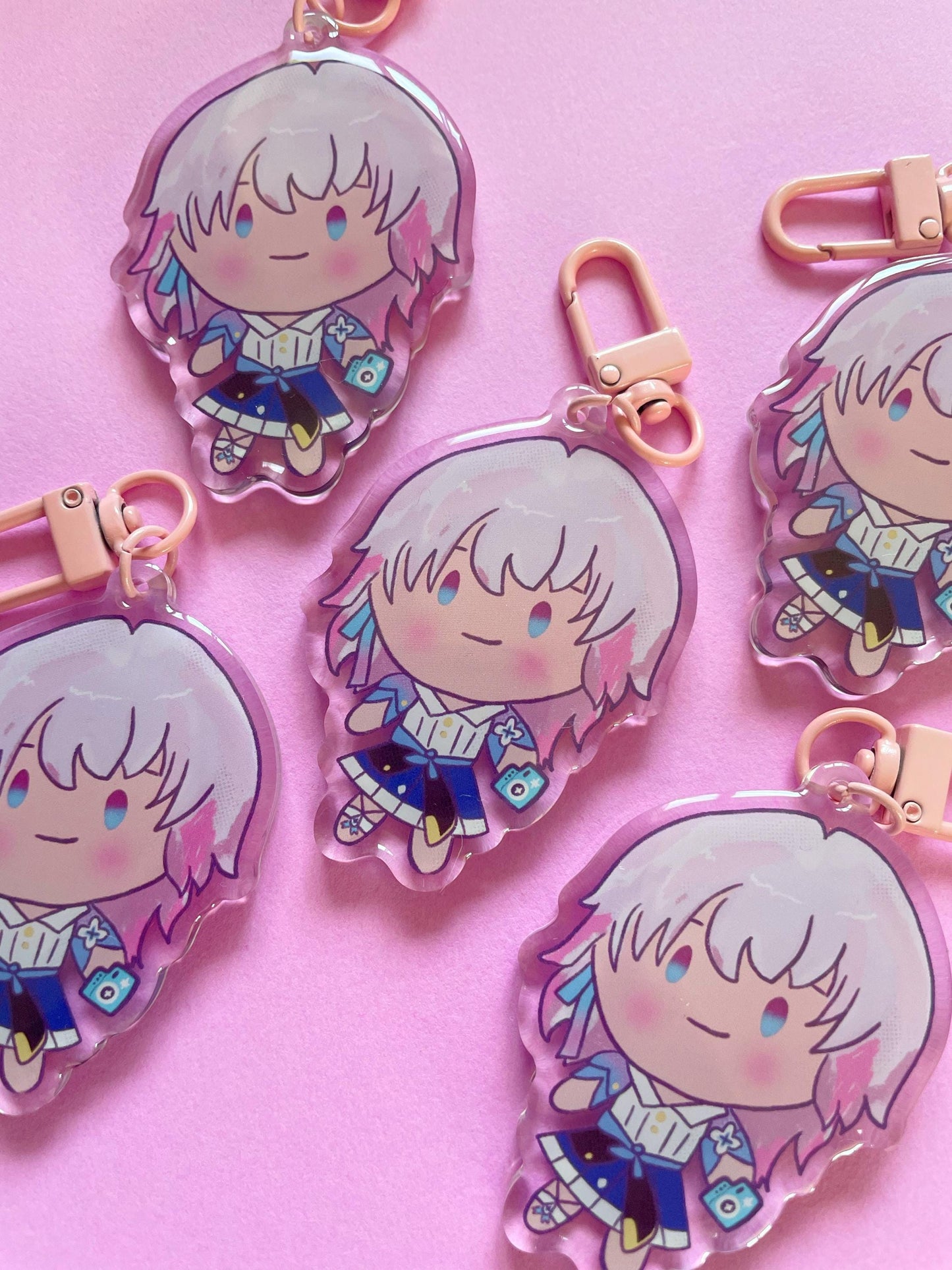 March the 7th - Honkai Star Rail - Keychain