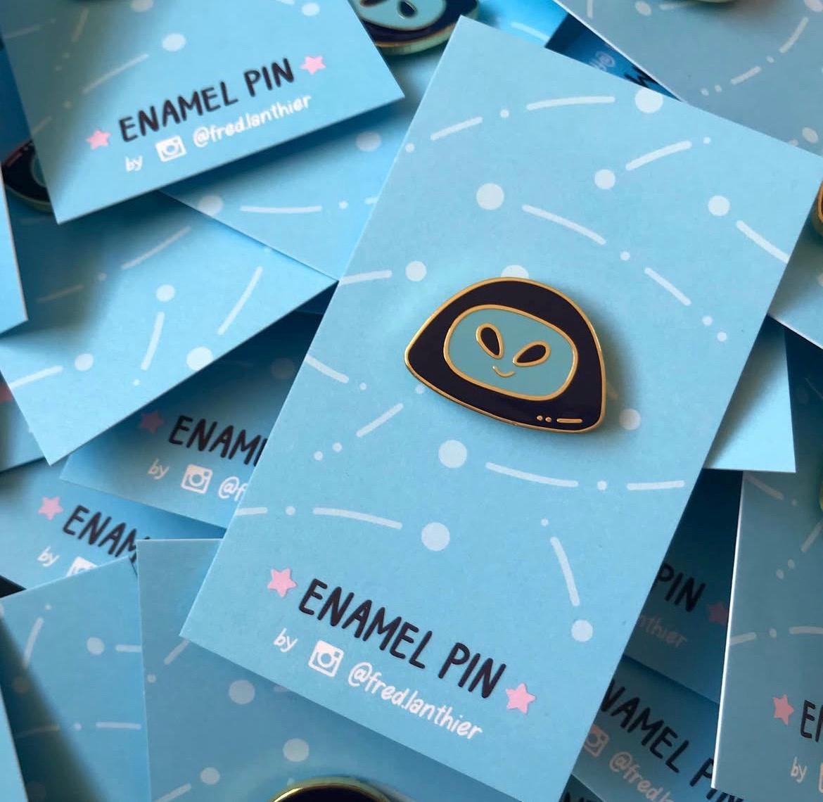 Sir Alien - Enamel Pin