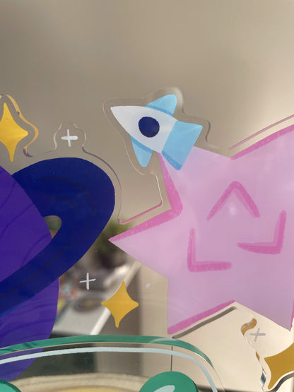 Space Explorer Froggie - Standee
