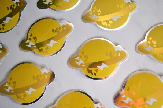 Electric Planet Type - Sticker