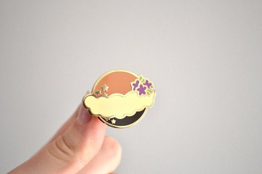 Normal Type Planet - Enamel Pin