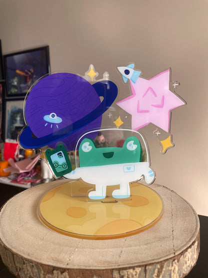 Space Explorer Froggie - Standee