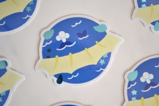 Water Type Planet - Sticker