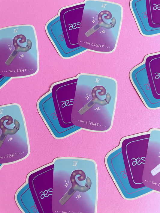 aespa v2 Fandom Lightstick - Sticker