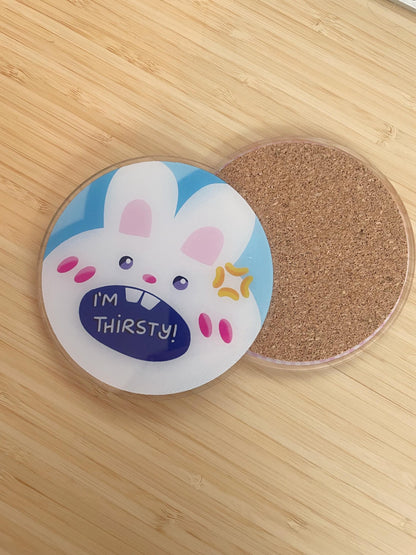 I'm Thirsty Bunny - Coaster
