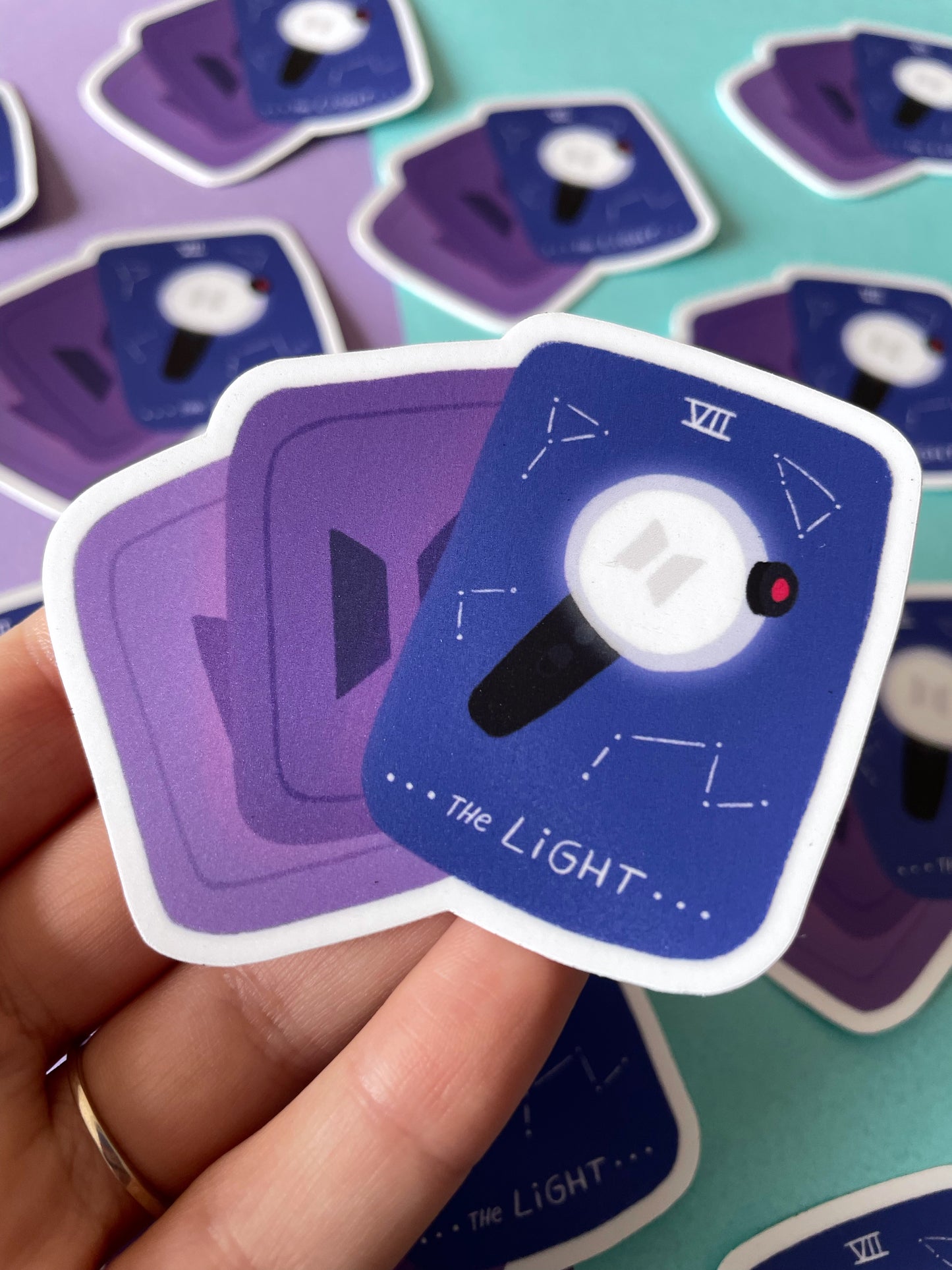 BTS Fandom Lightstick - Sticker