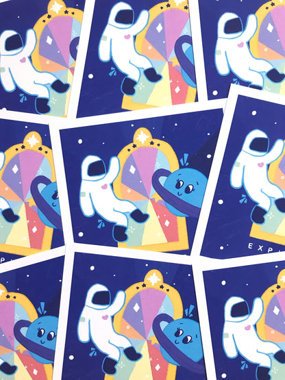 Explore Space - Art Print