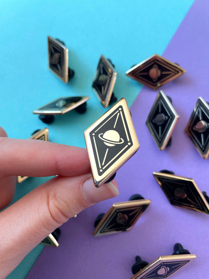 Planet Badge - Enamel Pin