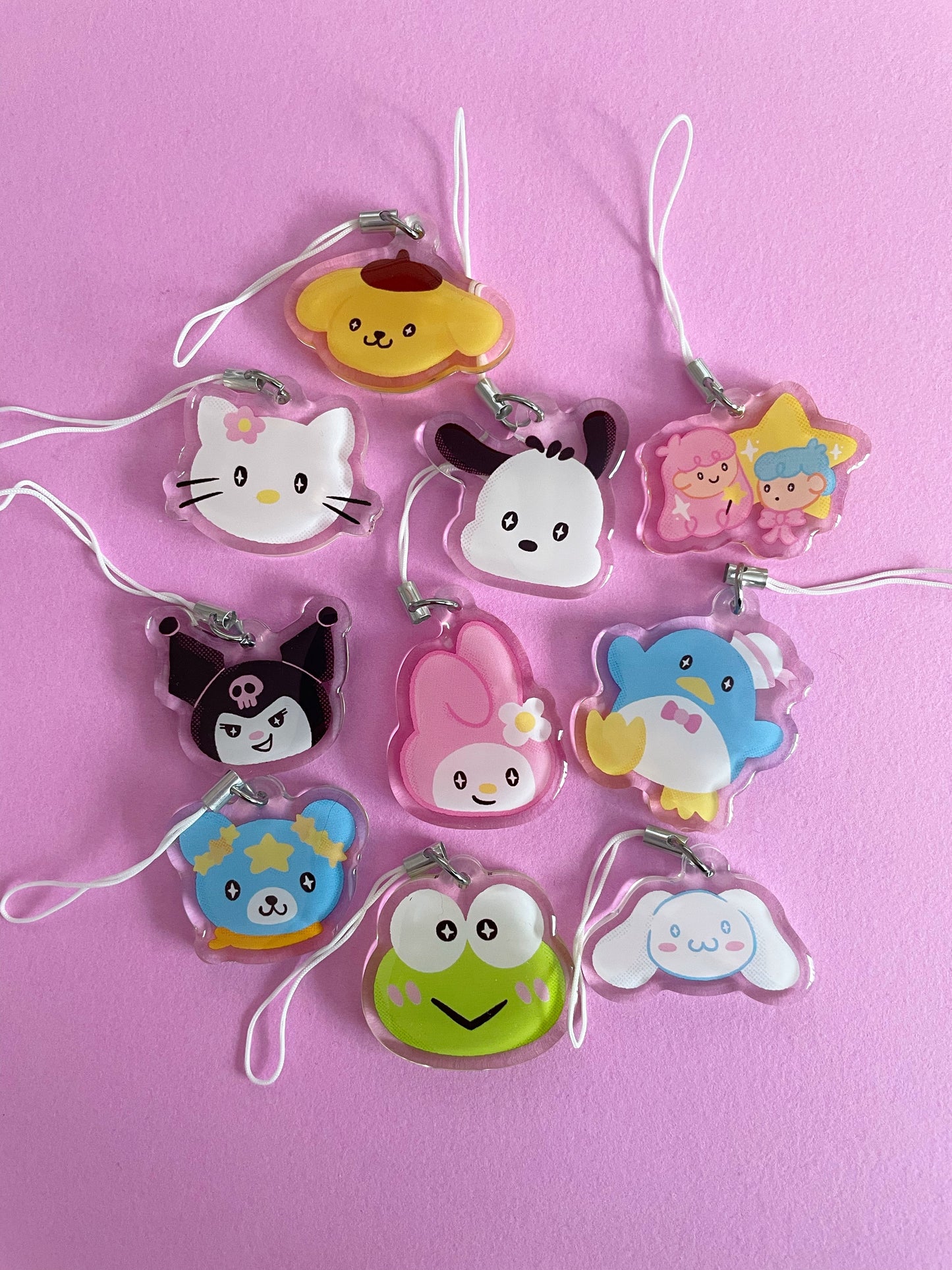 Japan Characters - Charms