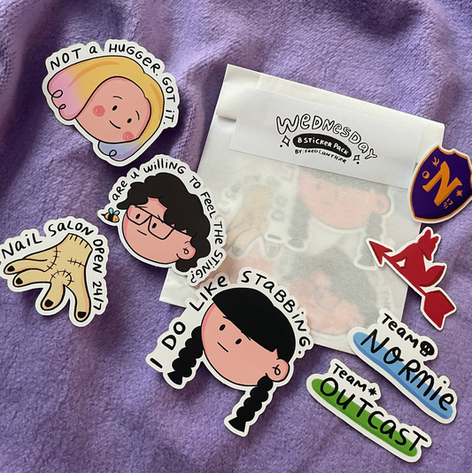 Wdnsday - Sticker Set