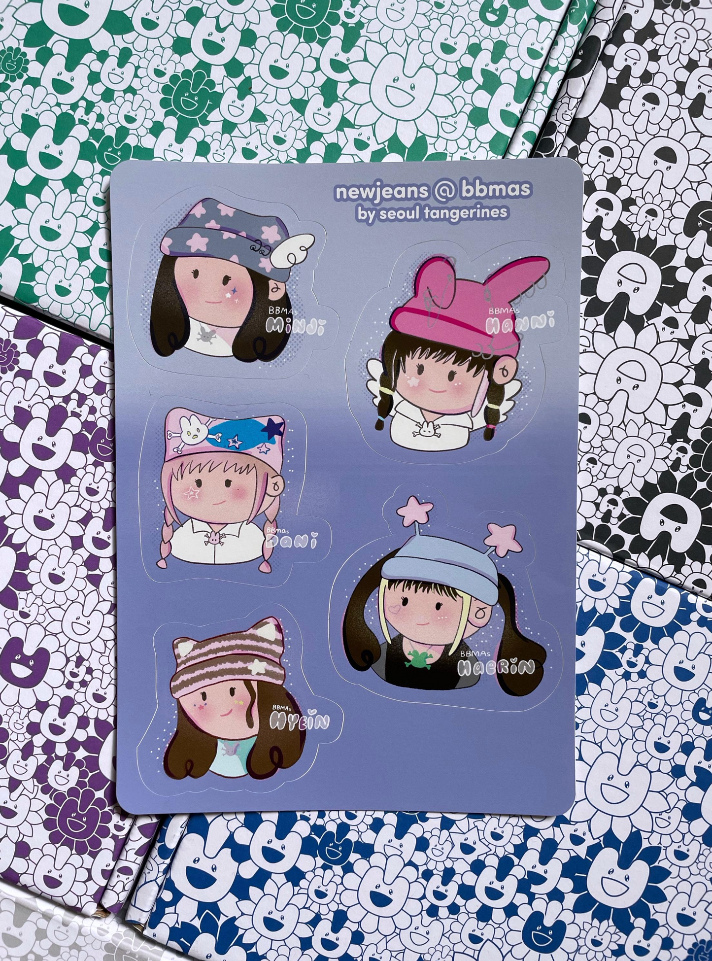 NJ Looks - Sticker Sheet