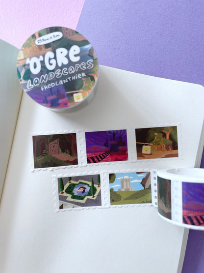 Ogre Landscapes - Washi Tape