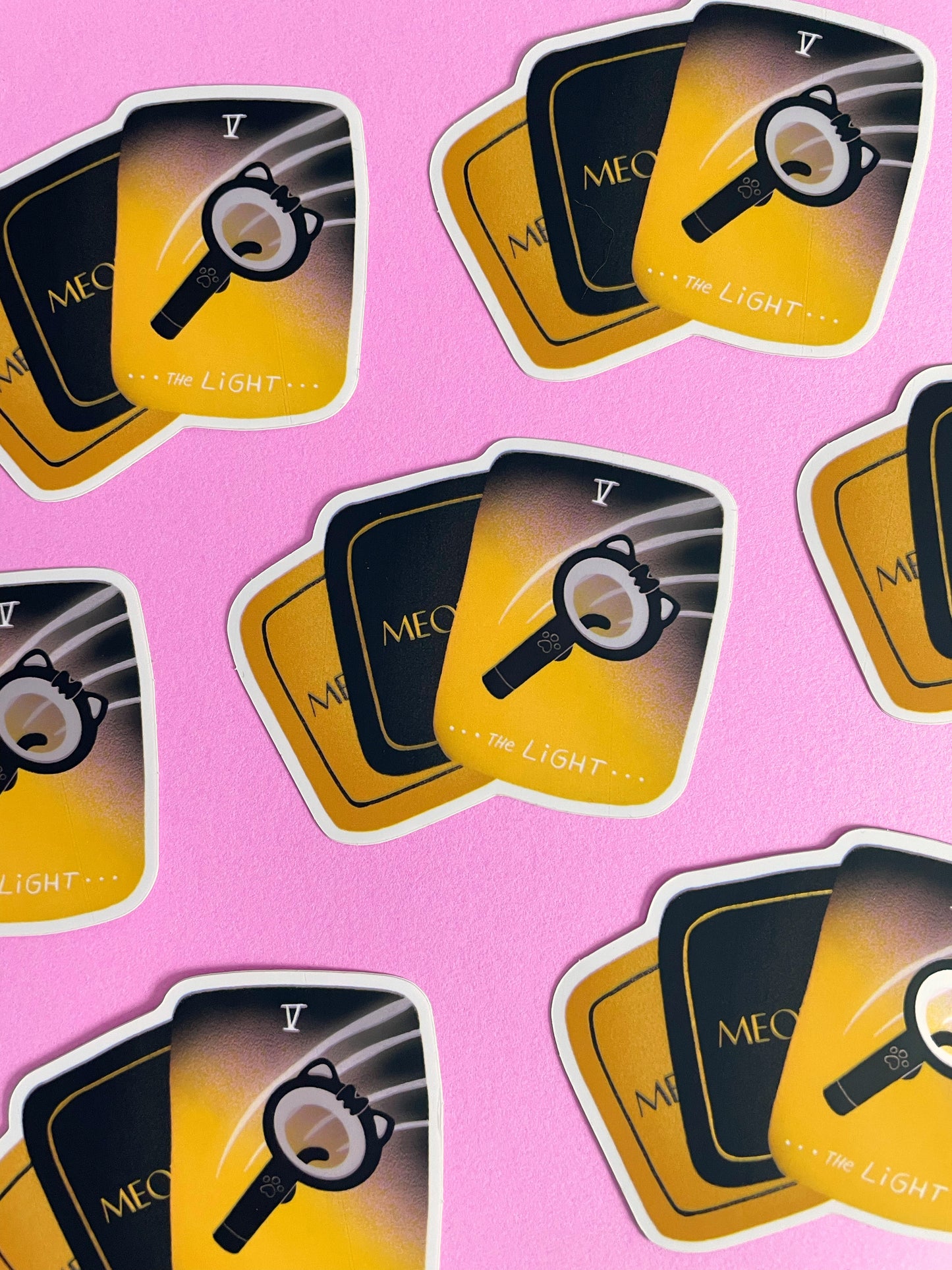 MEOW Fandom Lightstick - Sticker