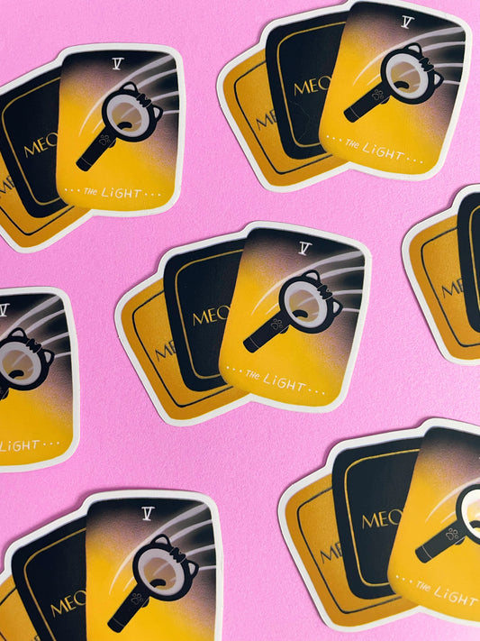 MEOW Fandom Lightstick - Sticker