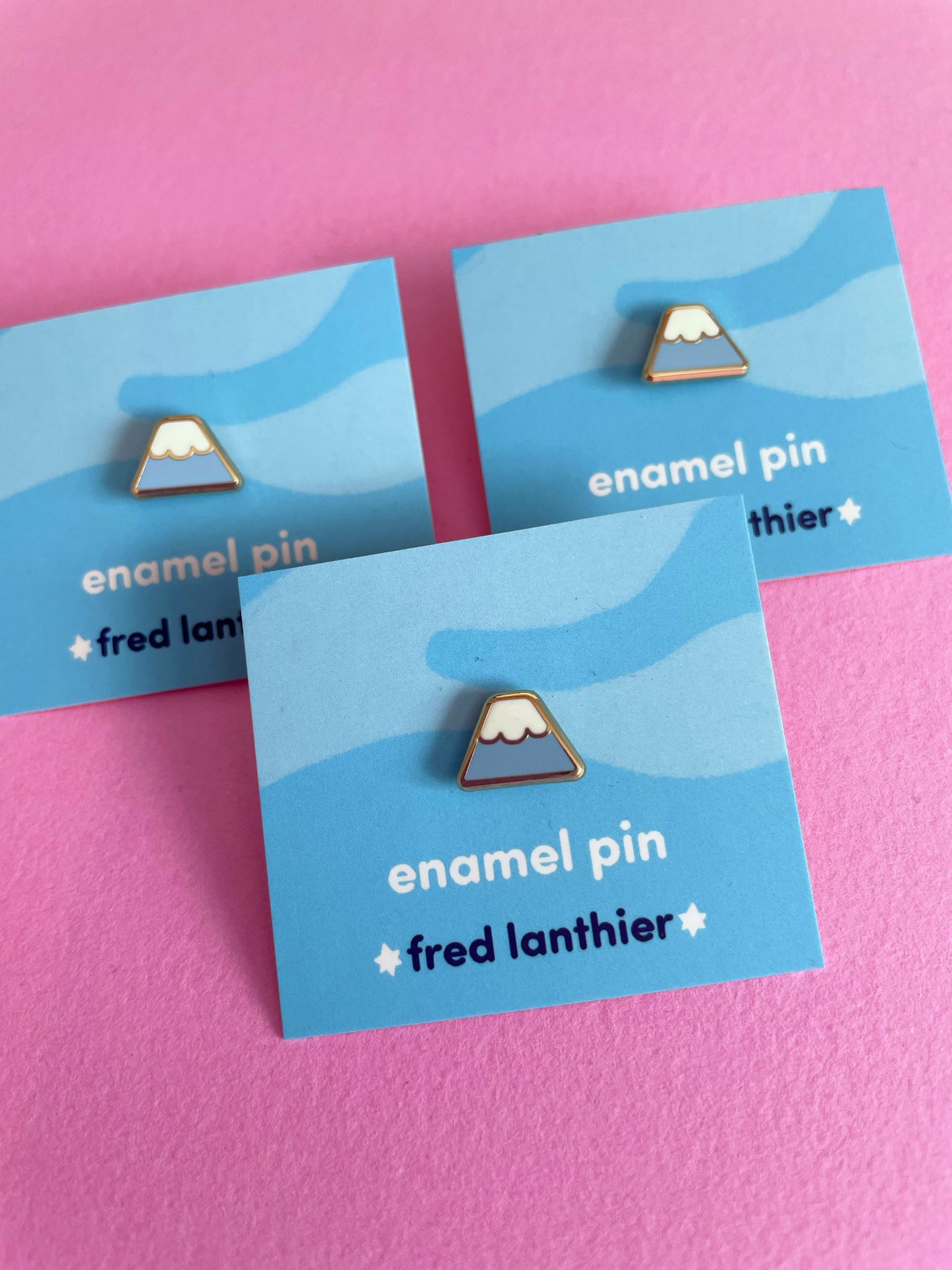 Fuji - Mini Enamel Pin