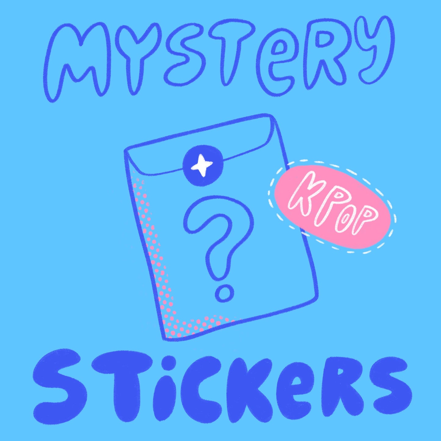 Mystery Stickers Kpop