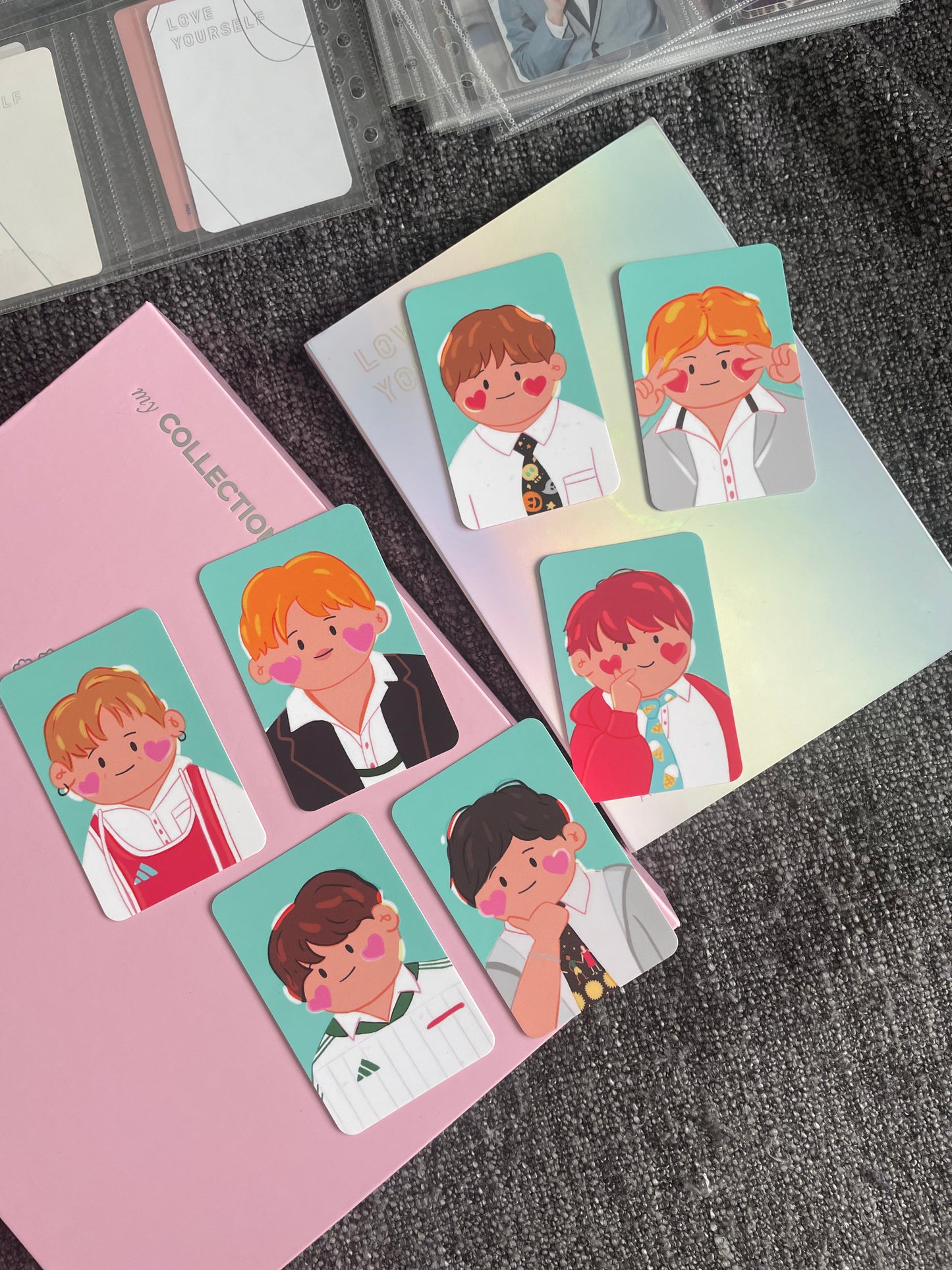 LY (Answer F) - Illustrated Photocards