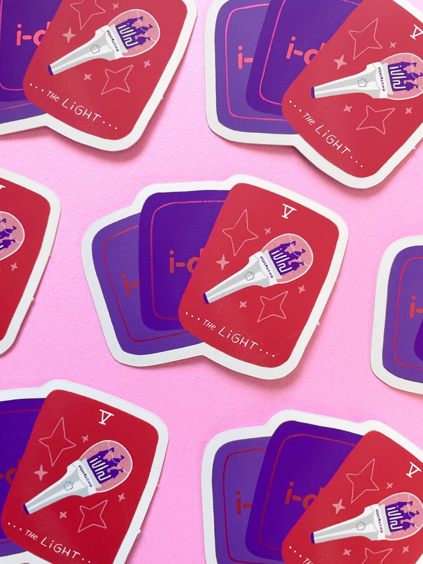 idle Fandom Lightstick - Sticker