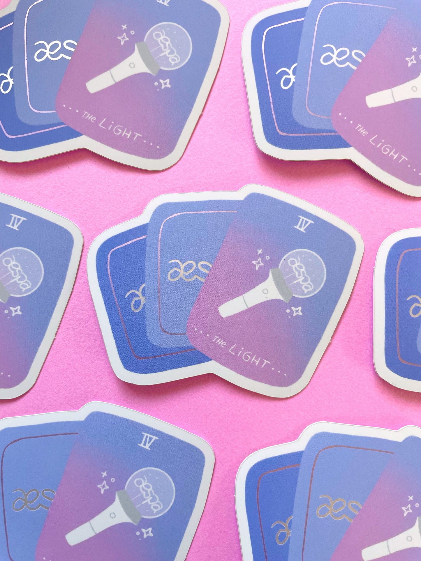 aespa Fandom Lightstick - Sticker
