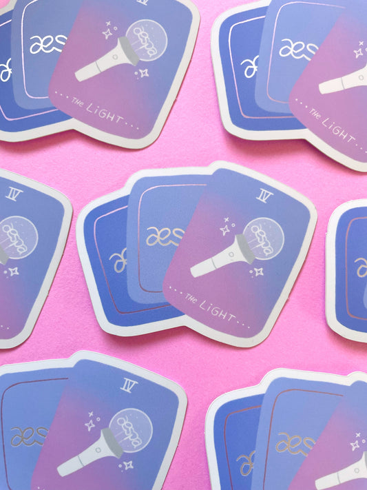 aespa Fandom Lightstick - Sticker