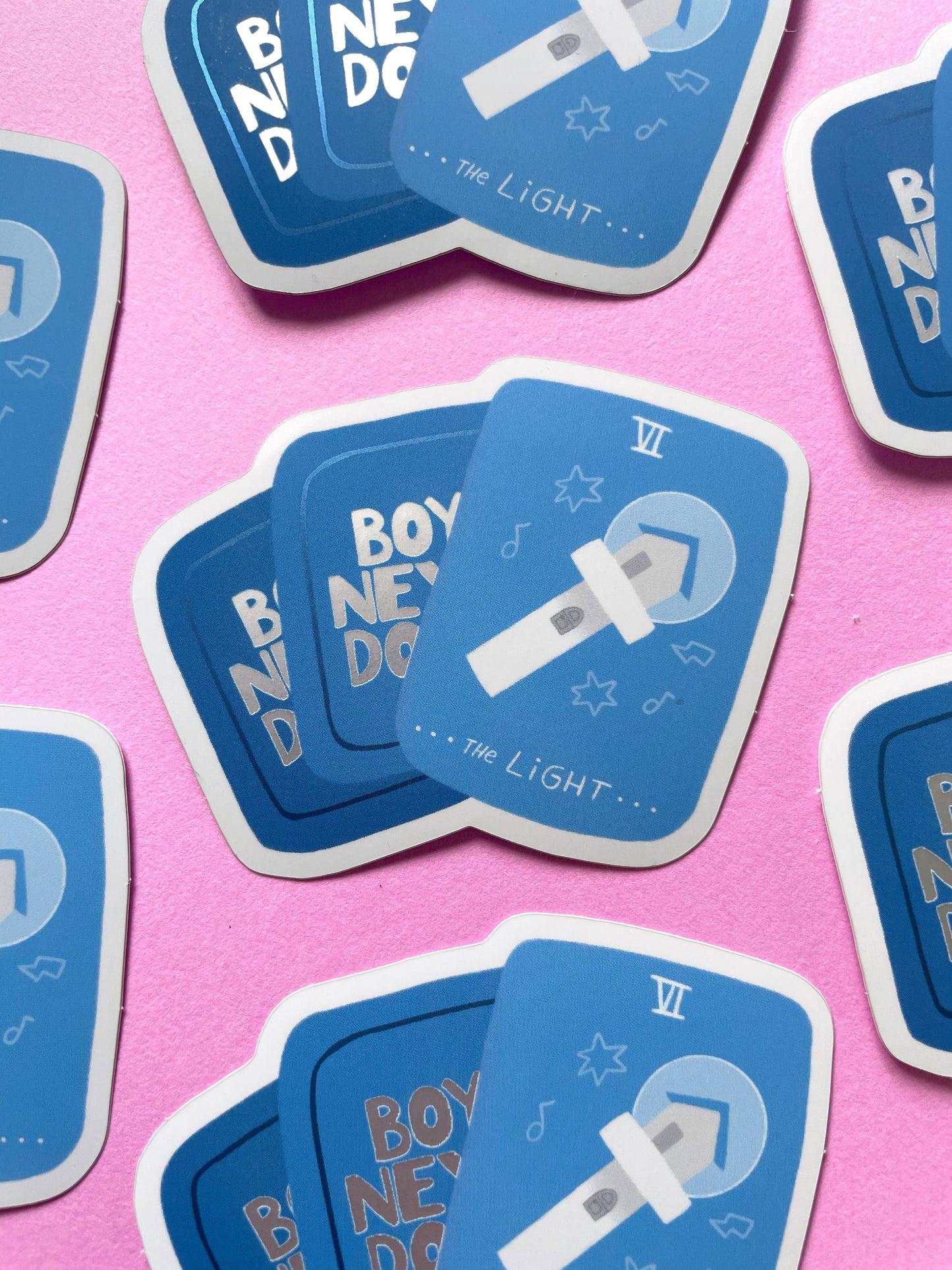 BND Fandom Lightstick - Sticker