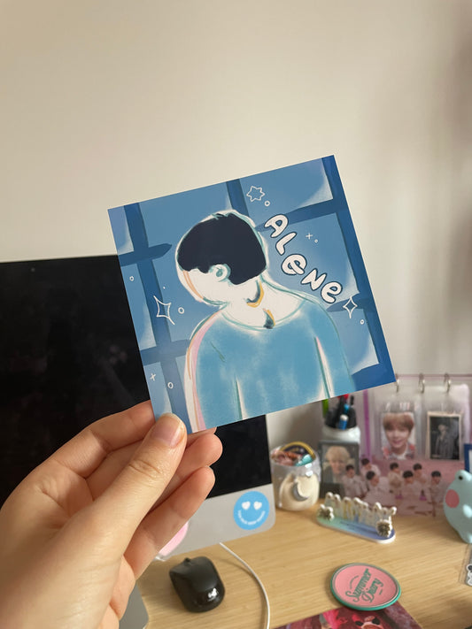 Alone JM - Art Print