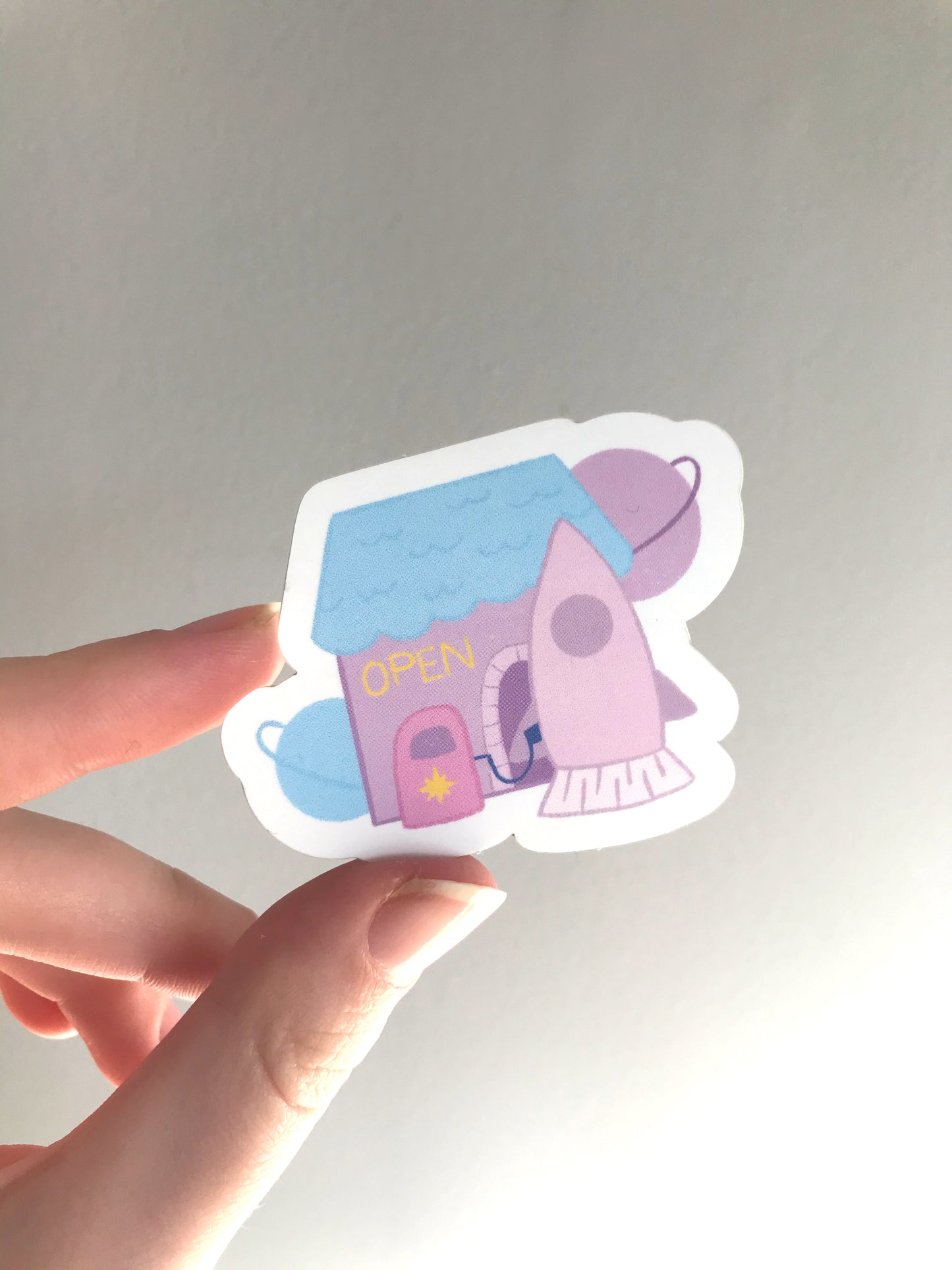 Energy Space Station - Sticker