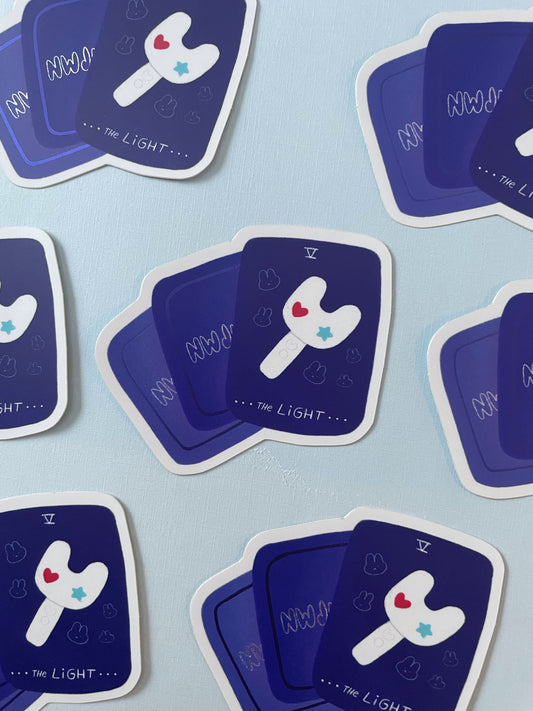 NJ Fandom Lightstick - Sticker