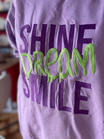 Shine Dream Smile - Oversized Sweater