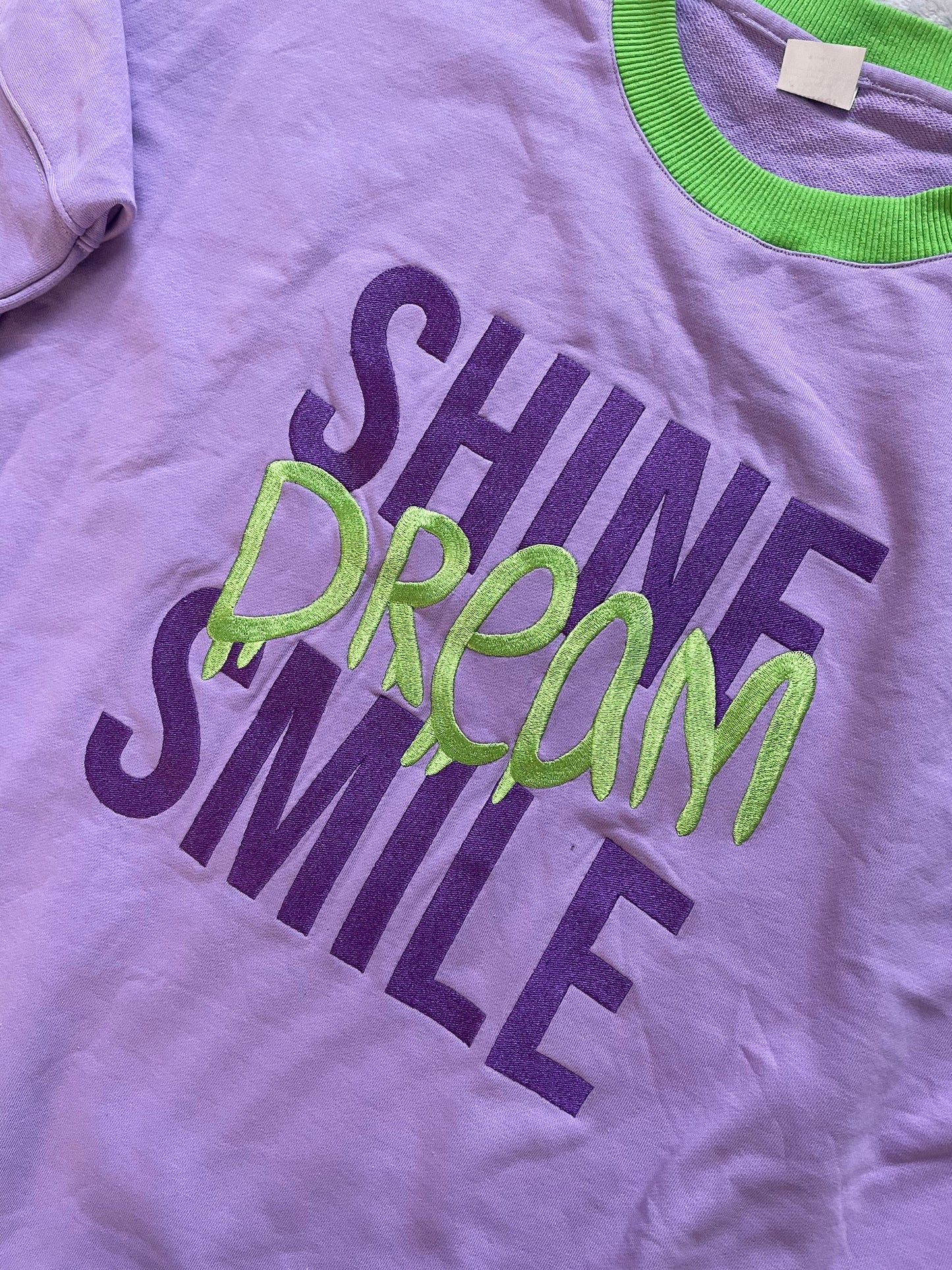 Shine Dream Smile - Oversized Sweater