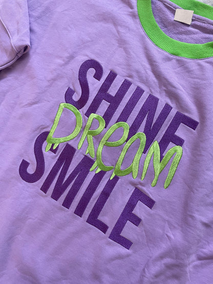Shine Dream Smile - Oversized Sweater