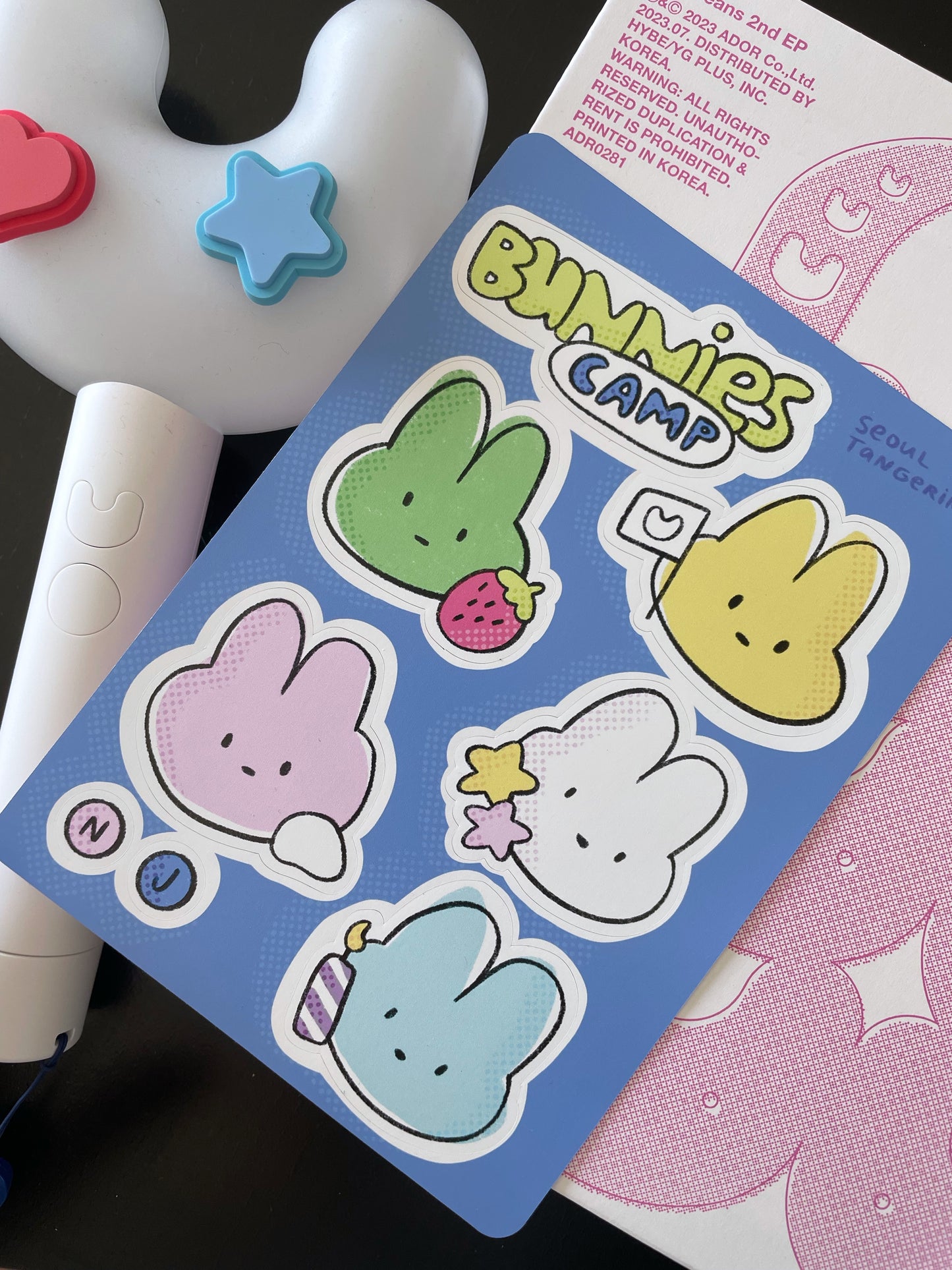 Rabbit Camp - Sticker Sheet