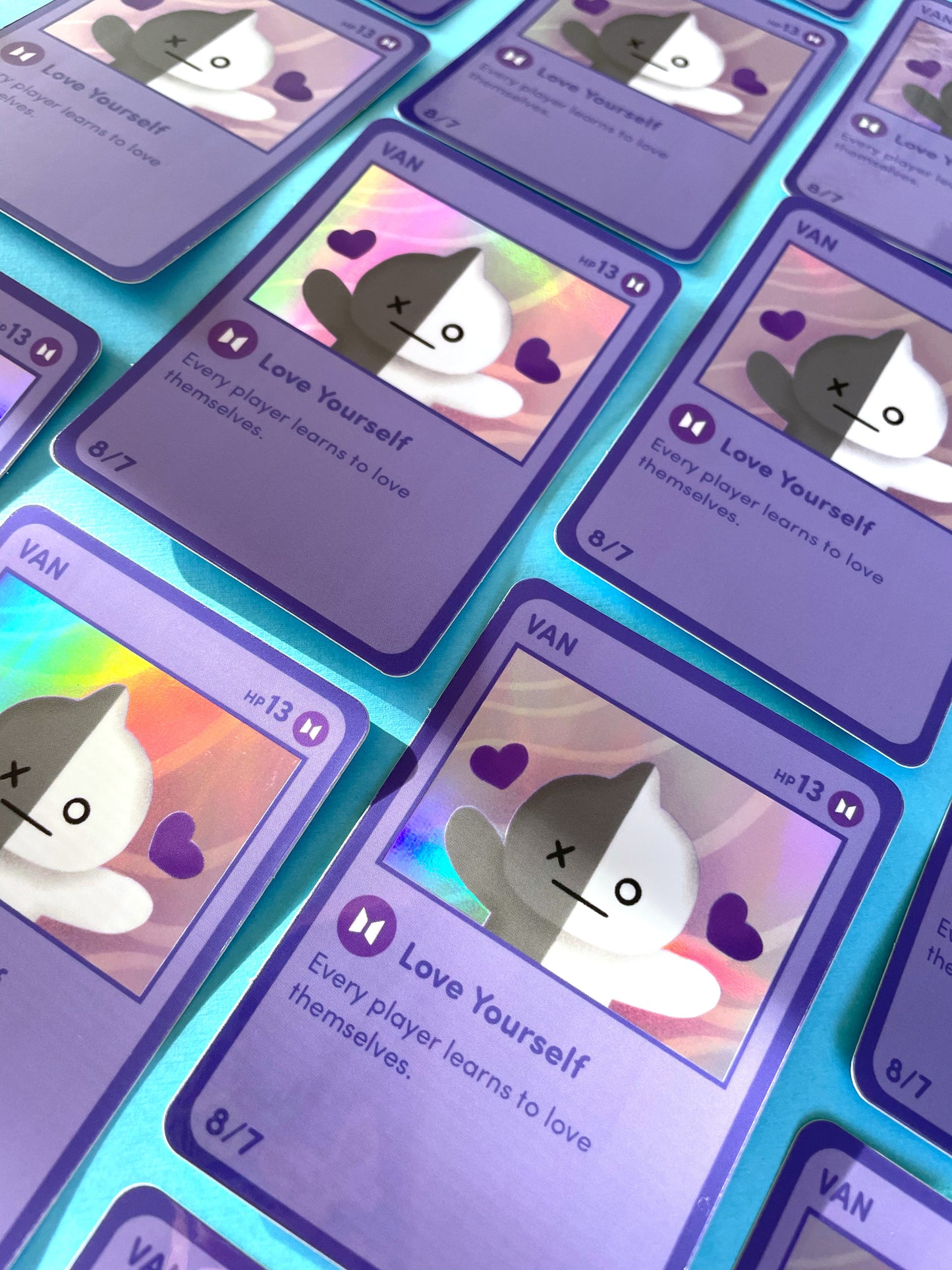 BTS Animals Trading Card - Sticker