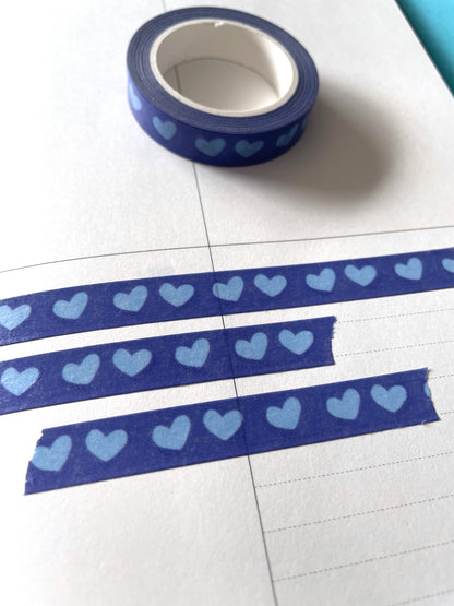 Purple Hearts - Washi Tape