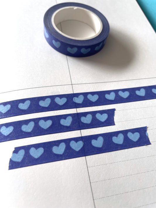 Purple Hearts - Washi Tape