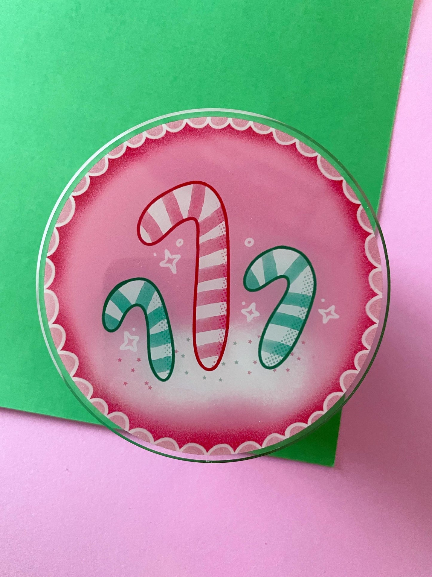 Candy Canes - Coaster