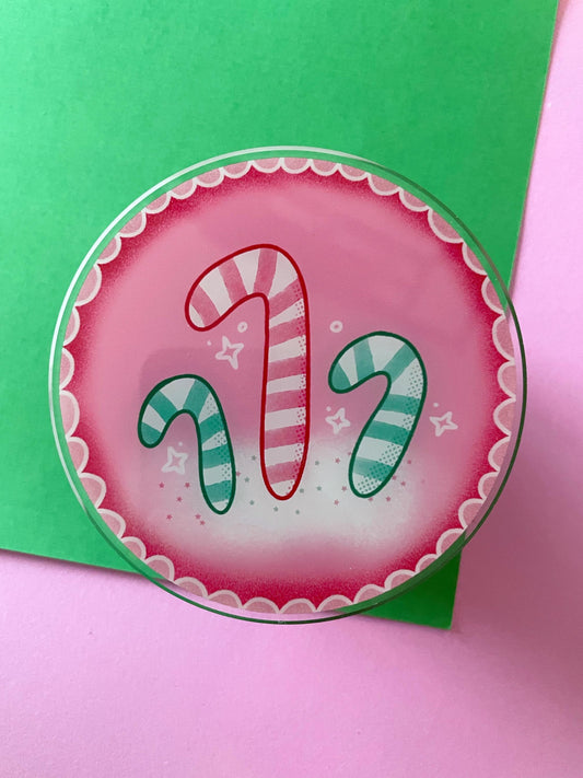 Candy Canes - Coaster