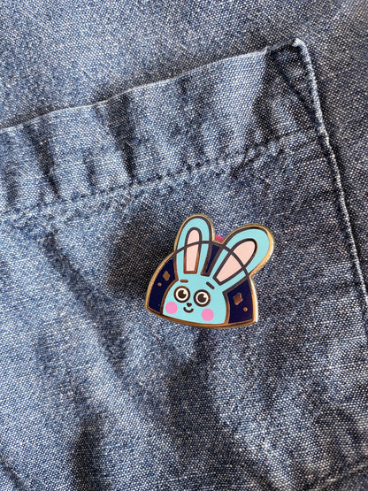 Space Astronaut Bunny - Enamel Pin