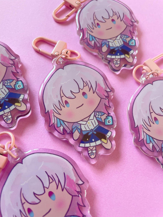 March the 7th - Honkai Star Rail - Keychain