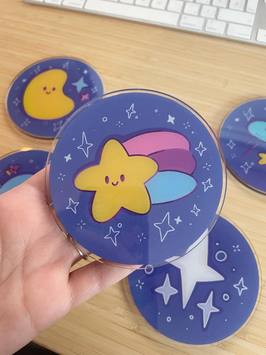 Shooting Star - Coasters