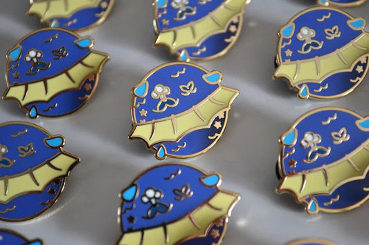 Water Type Planet - Enamel Pin