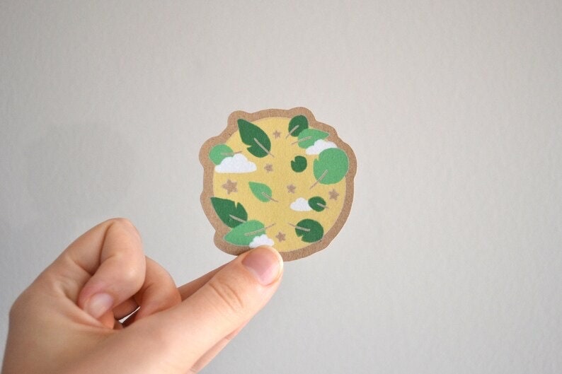 Grass Type Planet - Sticker